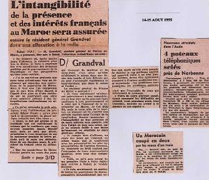 01 LADEPECHE QUOTIDIENNE D ALGERIE 14 15 AOUT 1955 -0020
